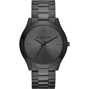 Oversized Slim Runway Men's Watch, Stainless Steel Watch for Men